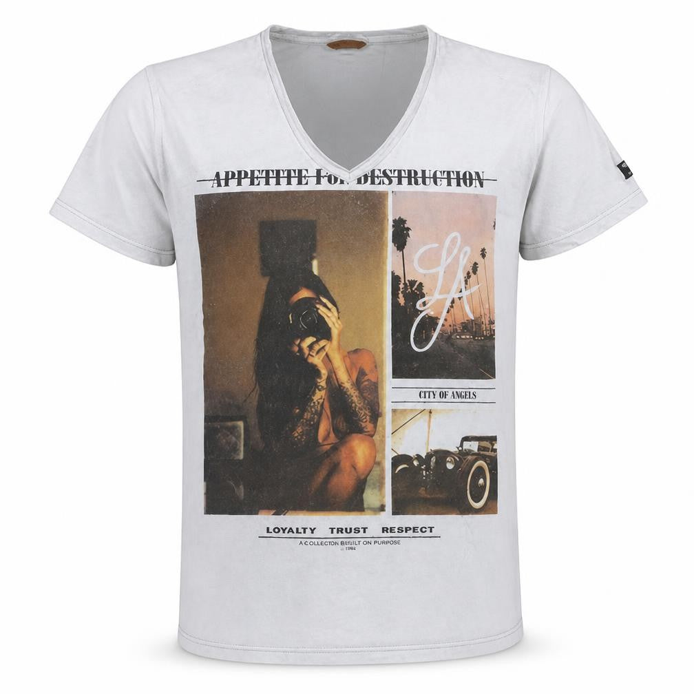 Mens UK Size M Chasin' Grey  T-Shirt