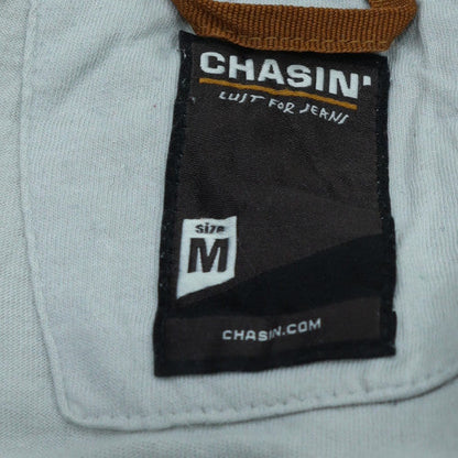 Mens UK Size M Chasin' Grey  T-Shirt