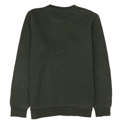 Mens UK Size M PUMA Green Pullover Sweatshirt