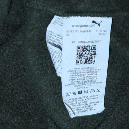 Mens UK Size M PUMA Green Pullover Sweatshirt