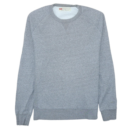 Mens UK Size M Levi's Grey Pullover Sweatshirt