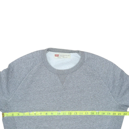 Mens UK Size M Levi's Grey Pullover Sweatshirt