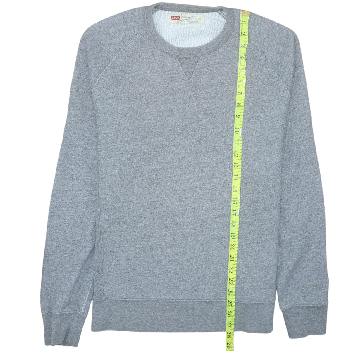 Mens UK Size M Levi's Grey Pullover Sweatshirt