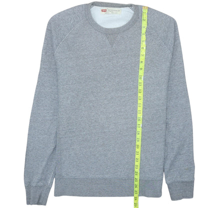 Mens UK Size M Levi's Grey Pullover Sweatshirt