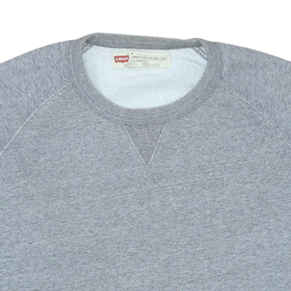Mens UK Size M Levi's Grey Pullover Sweatshirt