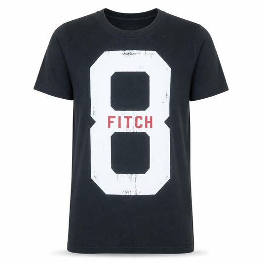 Abercrombie & Fitch Men's Black Graphic Print Crew Neck T-Shirt M