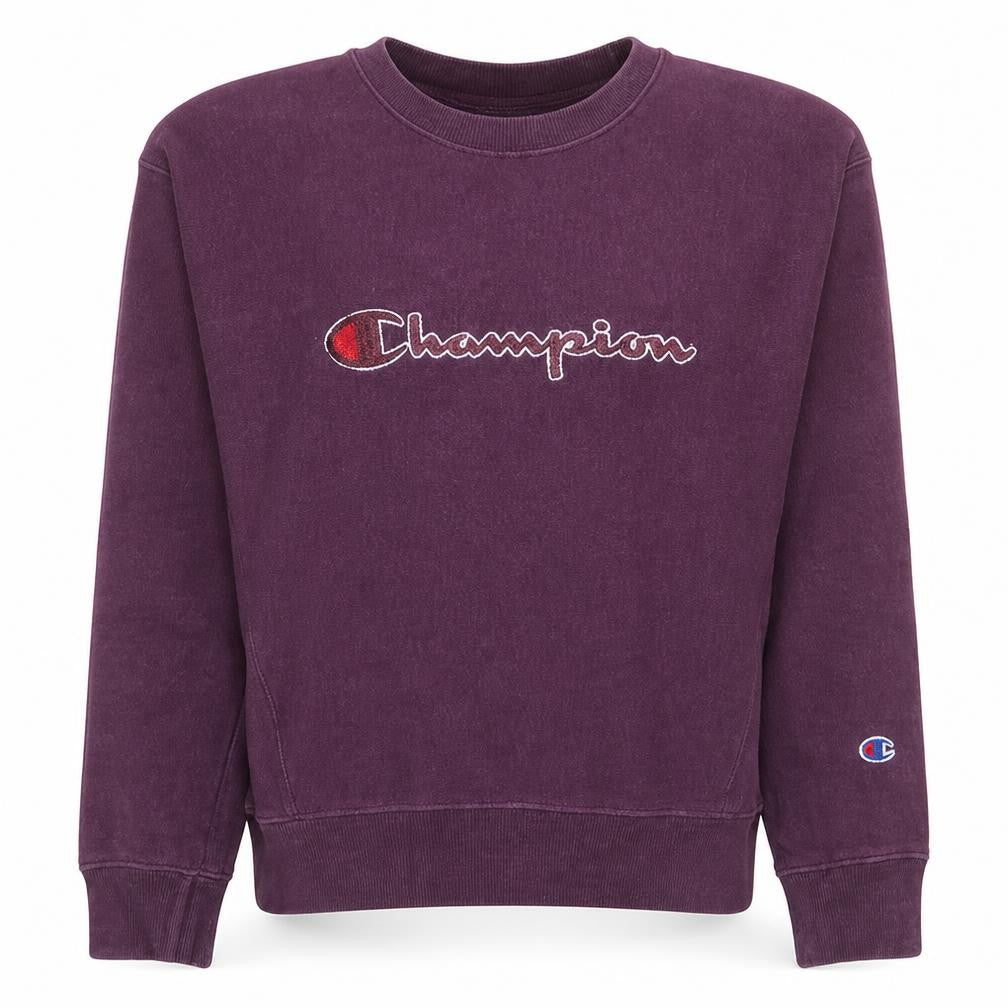 Womens UK Size S Champion Purple Pullover Sweatshirt