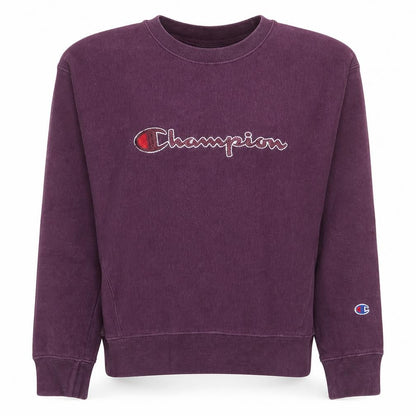 Womens UK Size S Champion Purple Pullover Sweatshirt