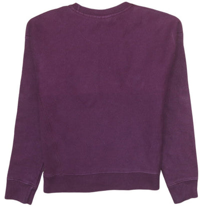 Womens UK Size S Champion Purple Pullover Sweatshirt