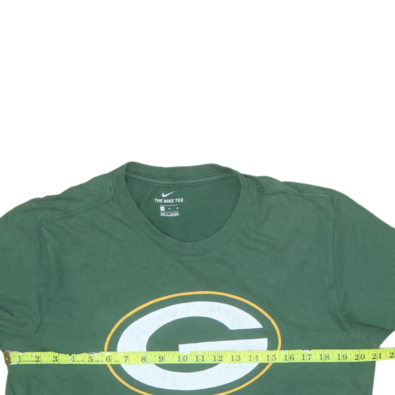 Nike Men's Green Bay Packers Green Short Sleeve Crew Neck T-Shirt Medium