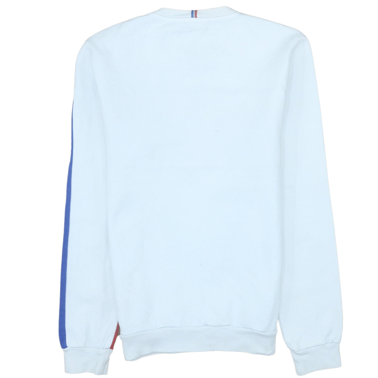 Mens UK Size S le coq sportif White Pullover Sweatshirt