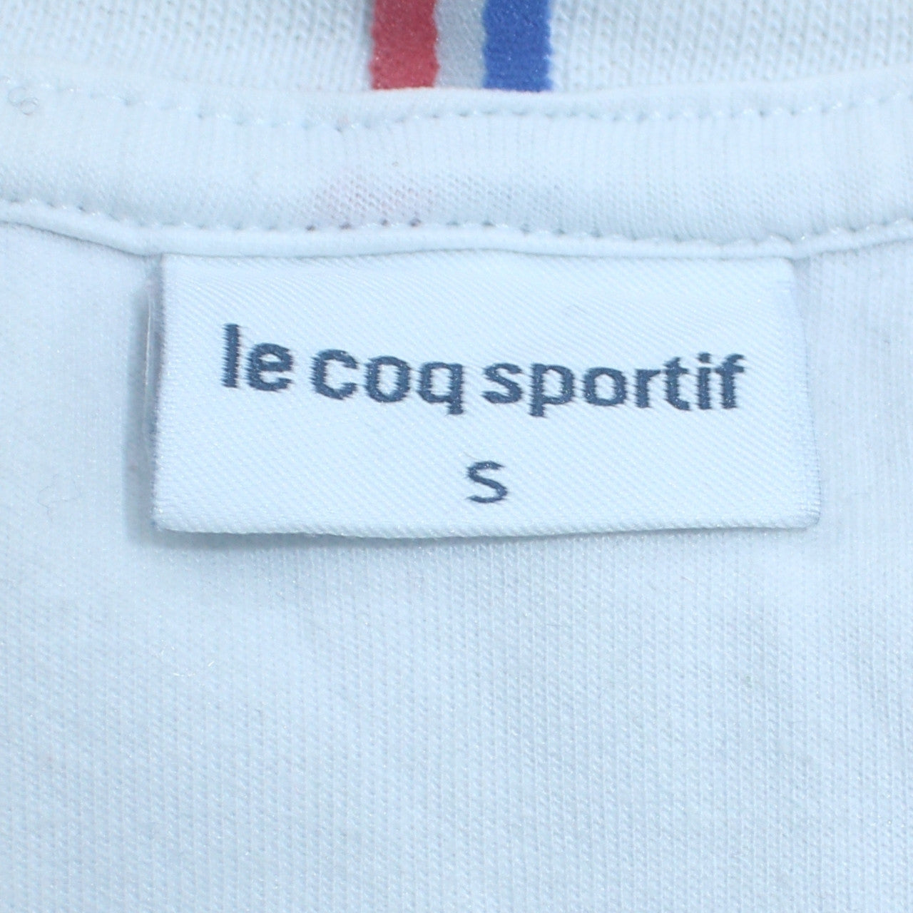 Mens UK Size S le coq sportif White Pullover Sweatshirt