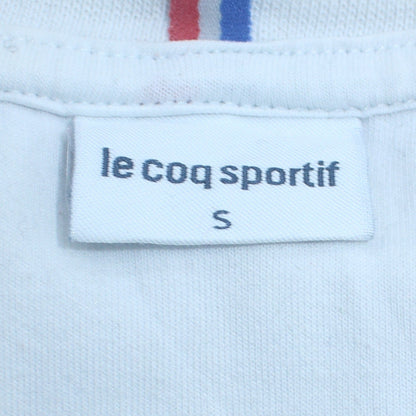 Mens UK Size S le coq sportif White Pullover Sweatshirt