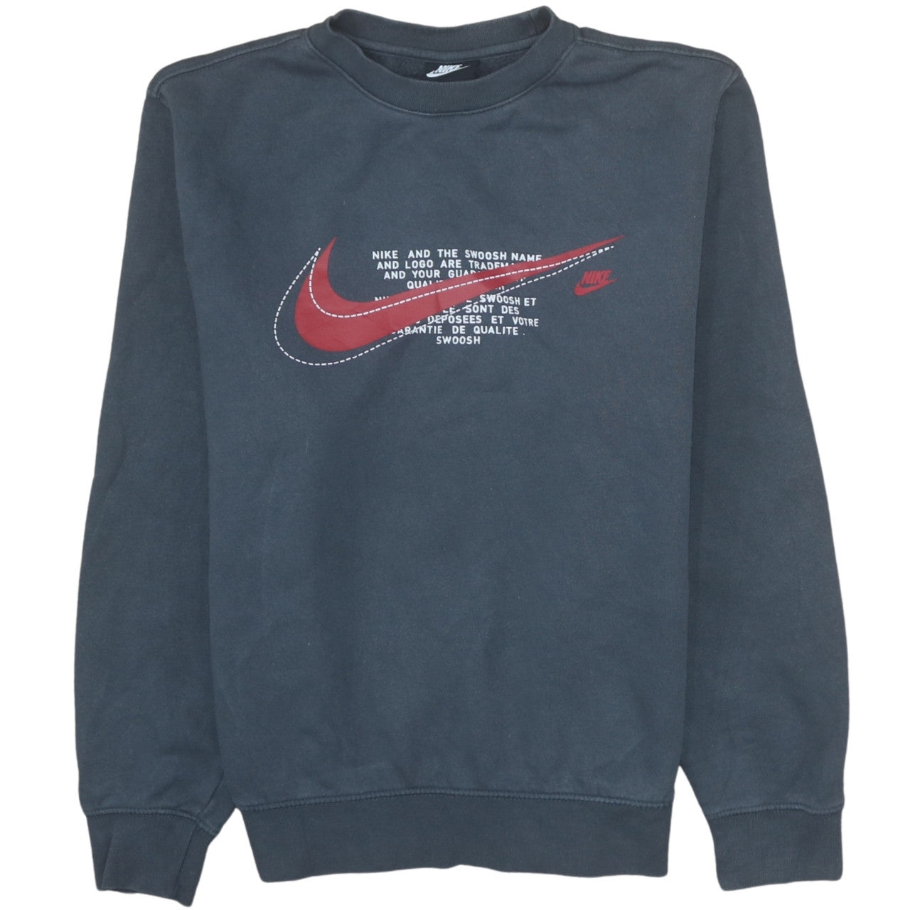 Mens UK Size S Nike Blue Pullover Sweatshirt