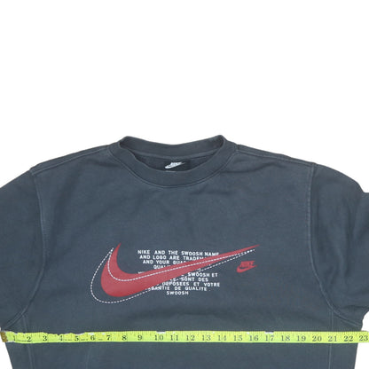 Mens UK Size S Nike Blue Pullover Sweatshirt