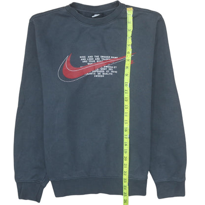 Mens UK Size S Nike Blue Pullover Sweatshirt