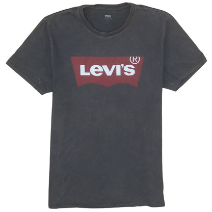 Mens UK Size L Levi's Black  T-Shirt