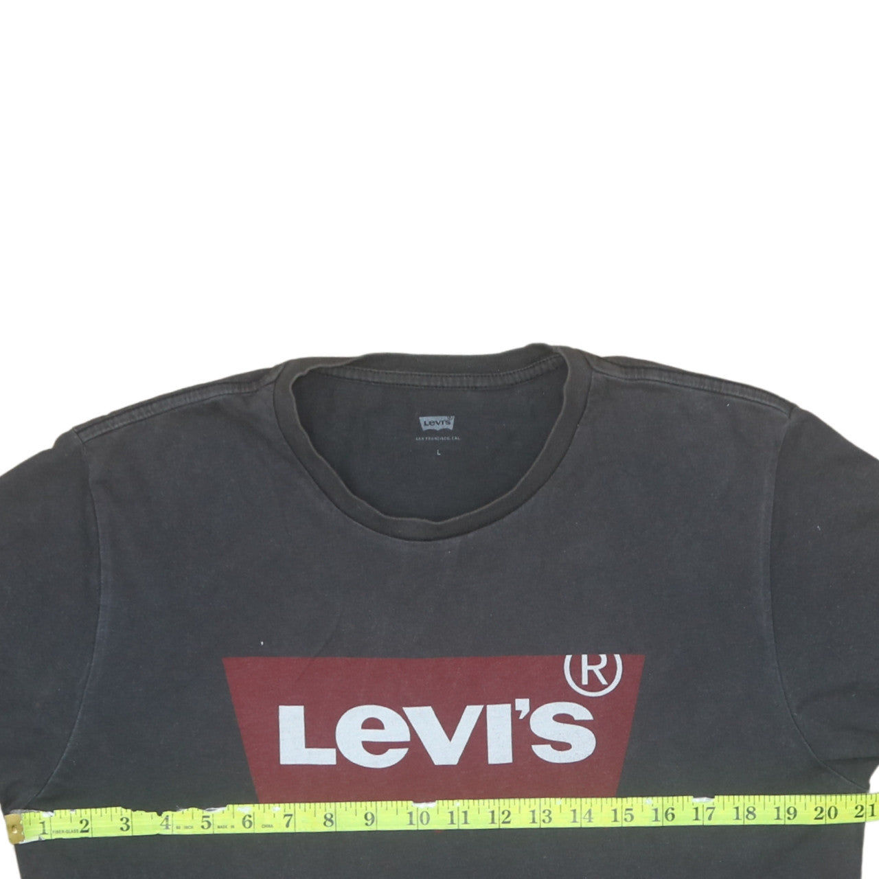 Mens UK Size L Levi's Black  T-Shirt