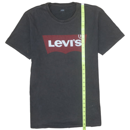 Mens UK Size L Levi's Black  T-Shirt