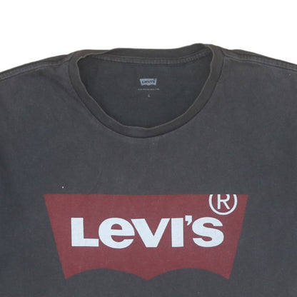 Mens UK Size L Levi's Black  T-Shirt
