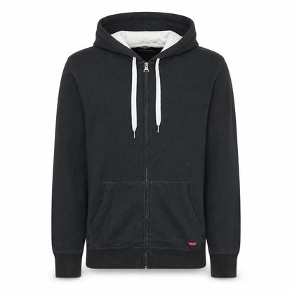 Mens UK Size S Levi's Black Full Zip Hoodie