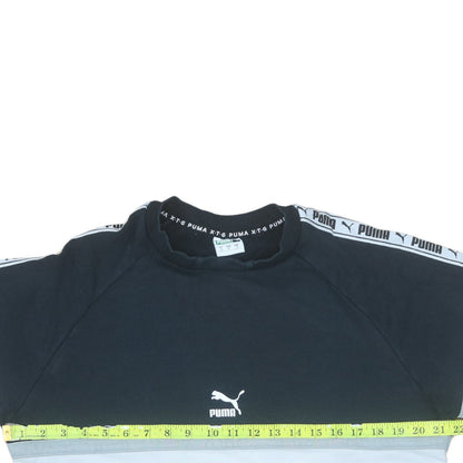 Mens UK Size S PUMA Black Pullover Sweatshirt