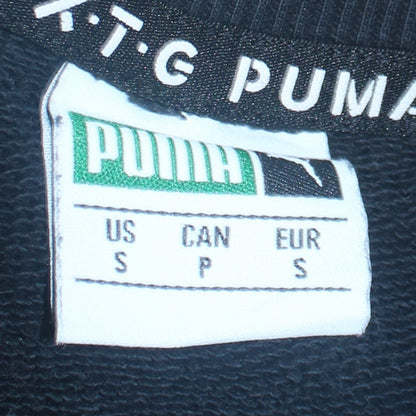 Mens UK Size S PUMA Black Pullover Sweatshirt