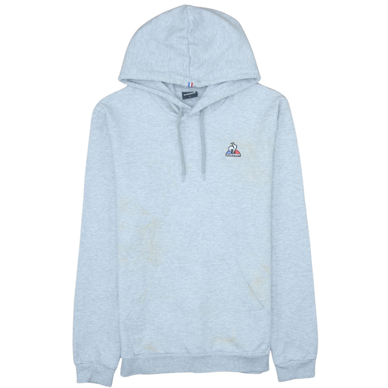 Mens UK Size L le coq sportif Grey Pullover Hoodie