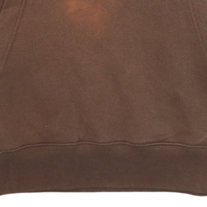 Mens UK Size M Nike Brown Pullover Hoodie