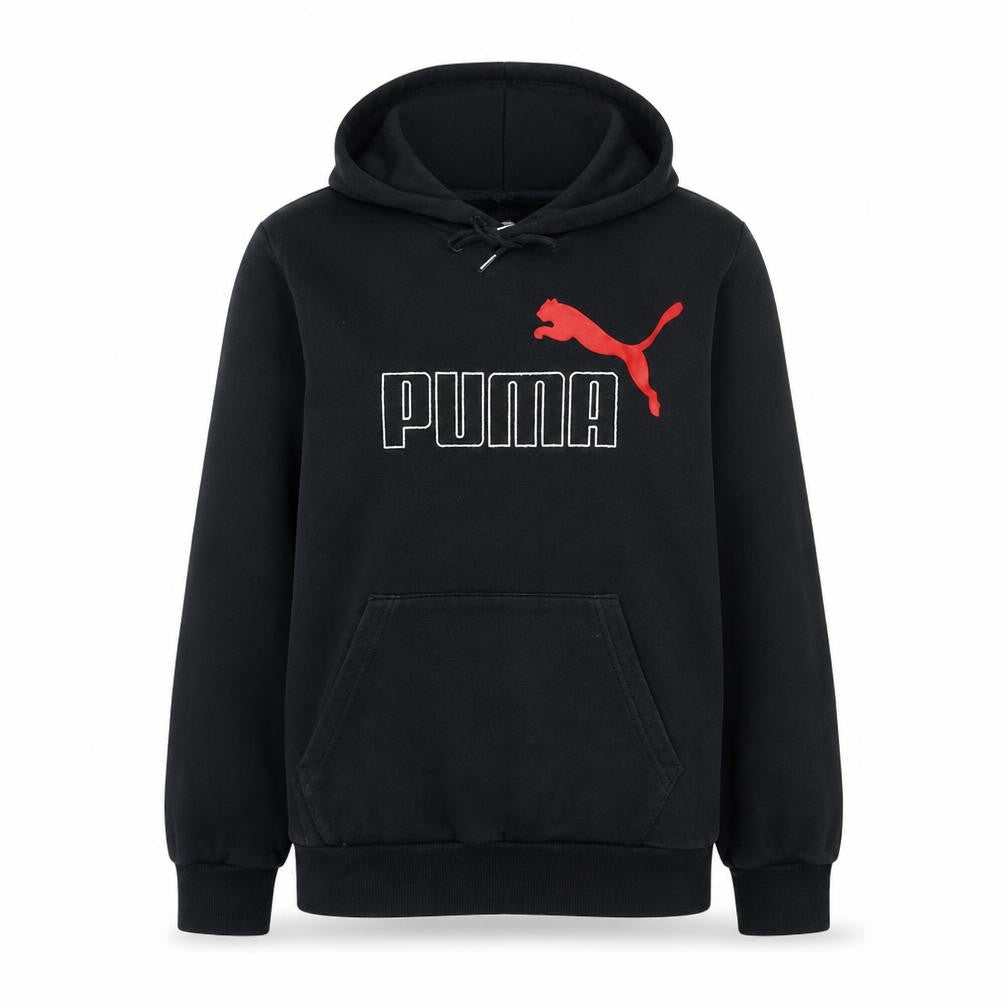 Womens UK Size XS PUMA Black Pullover Hoodie