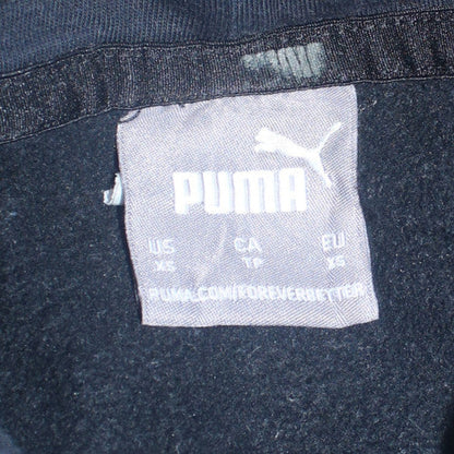 Womens UK Size XS PUMA Black Pullover Hoodie