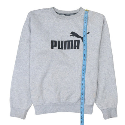 Womens UK Size S PUMA Grey Pullover Sweatshirt