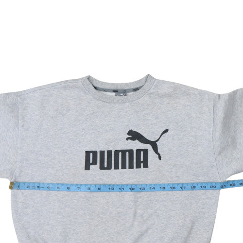 Womens UK Size S PUMA Grey Pullover Sweatshirt