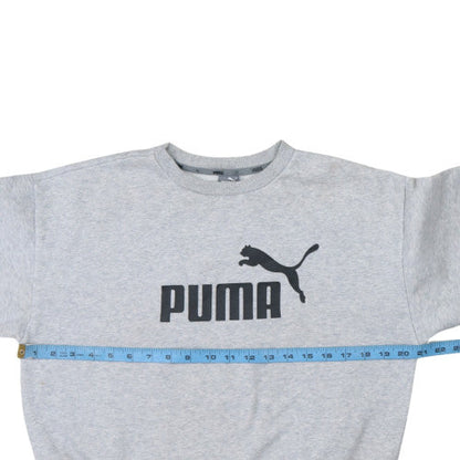 Womens UK Size S PUMA Grey Pullover Sweatshirt