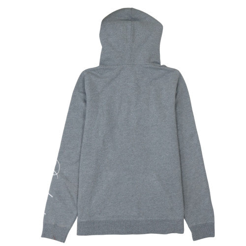 Mens UK Size L Hollister Grey Pullover Hoodie