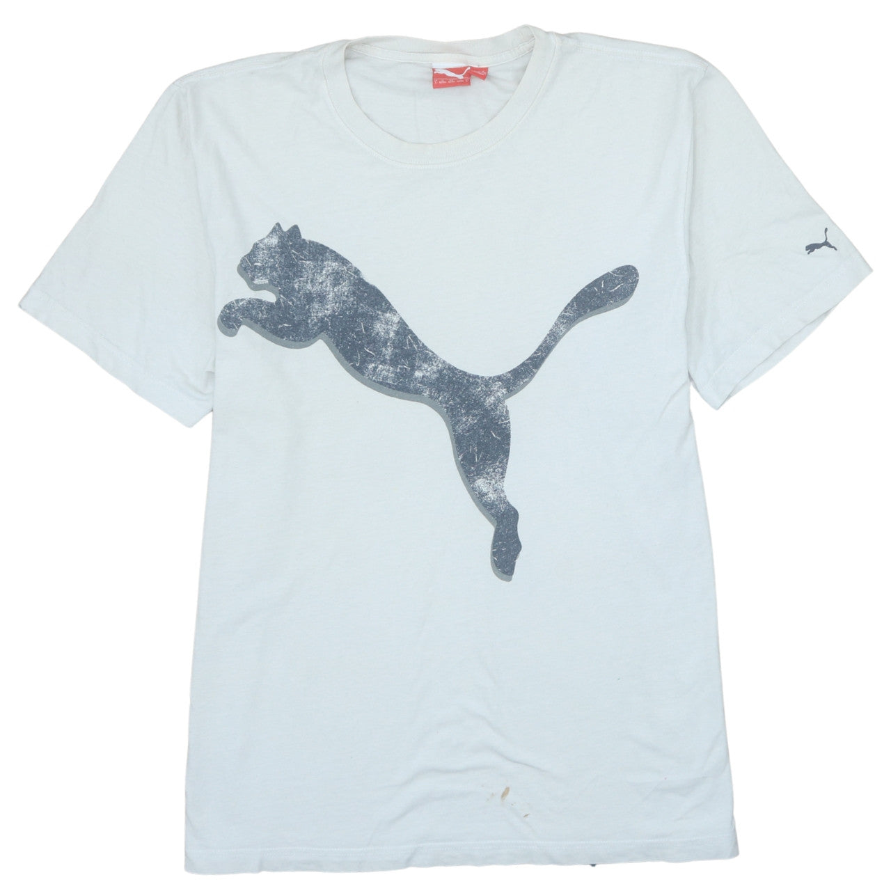 Mens UK Size L PUMA White  T-Shirt