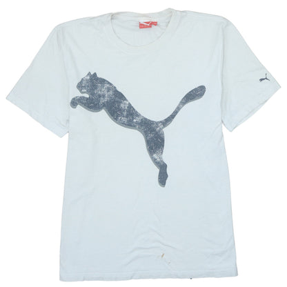 Mens UK Size L PUMA White  T-Shirt