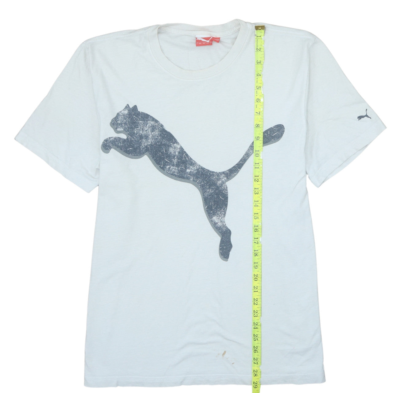 Mens UK Size L PUMA White  T-Shirt