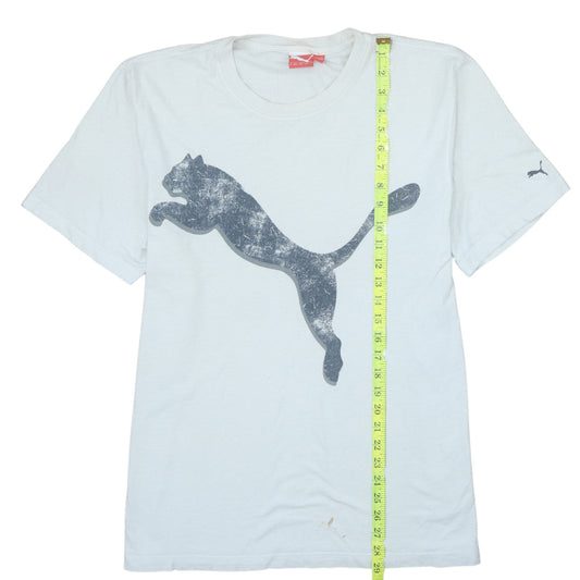Mens UK Size L PUMA White  T-Shirt