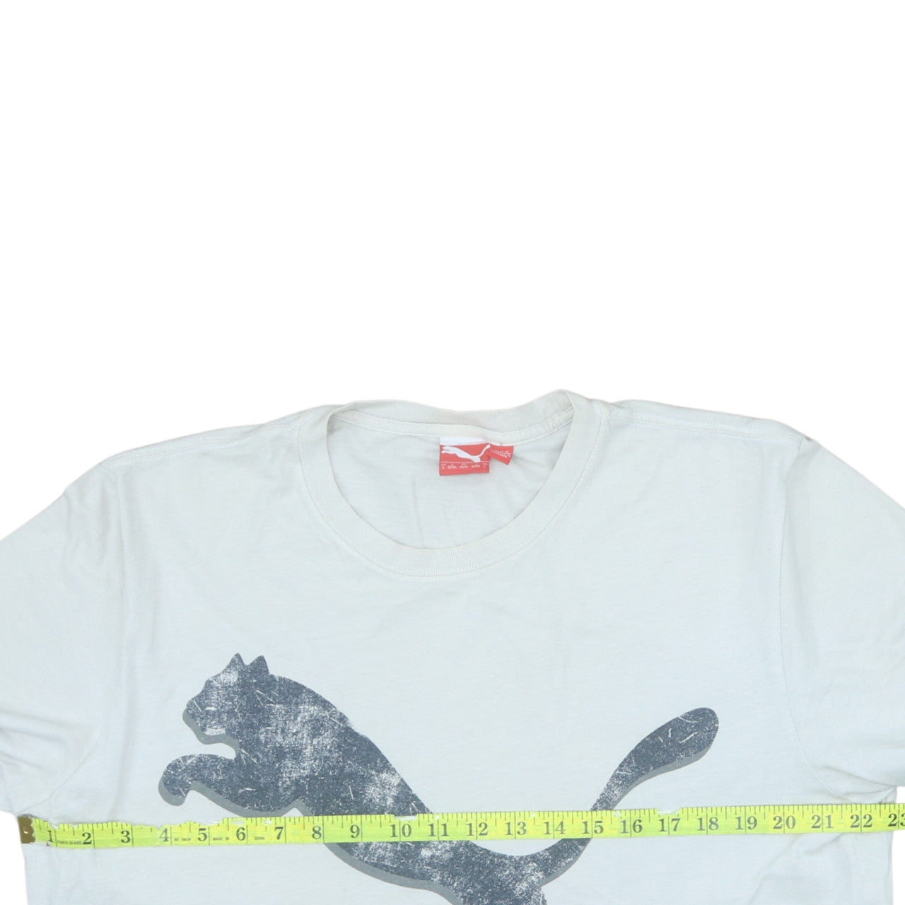 Mens UK Size L PUMA White  T-Shirt