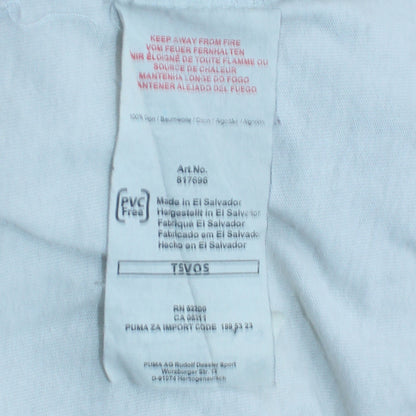 Mens UK Size L PUMA White  T-Shirt