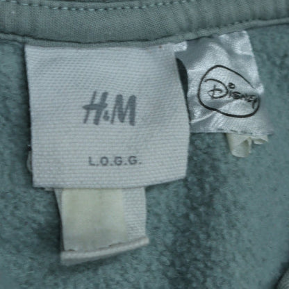 Womens UK Size 12 H&M Green Pullover Hoodie