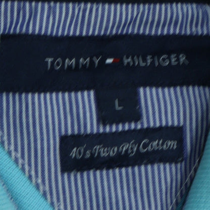 Mens UK Size L Tommy Hilfiger 100% Cotton Polo Shirt