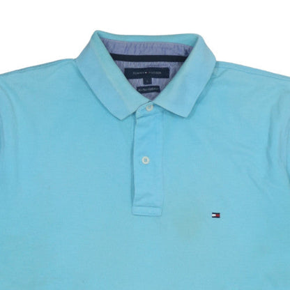 Mens UK Size L Tommy Hilfiger 100% Cotton Polo Shirt