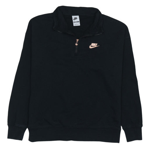 Womens UK Size S Nike Black Pullover Sweatshirt