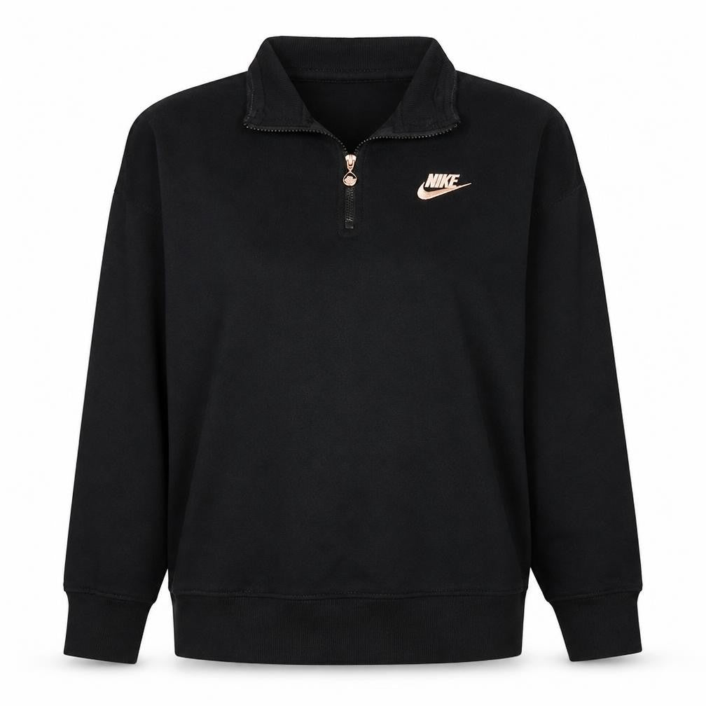 Womens UK Size S Nike Black Pullover Sweatshirt