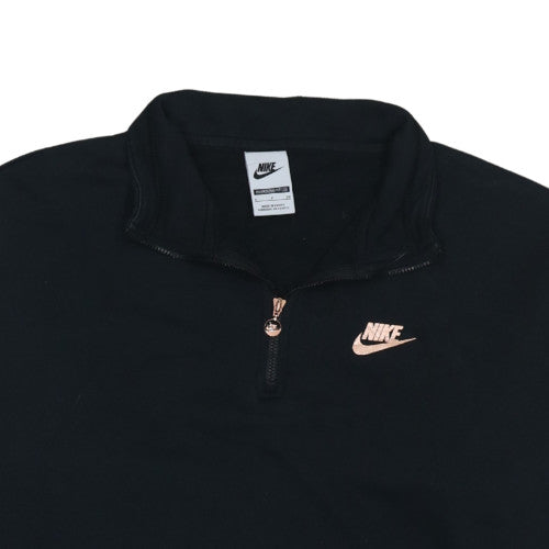Womens UK Size S Nike Black Pullover Sweatshirt