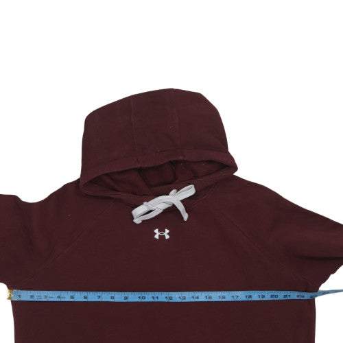 Mens UK Size M Under armour Brown Pullover Hoodie