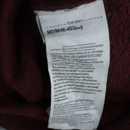 Mens UK Size M Under armour Brown Pullover Hoodie