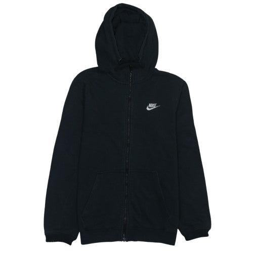 Mens UK Size S Nike Black Full Zip Hoodie